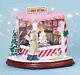 Retro Candy Shop Musical Moving Table Top Figurine Plays Christmas Songs New