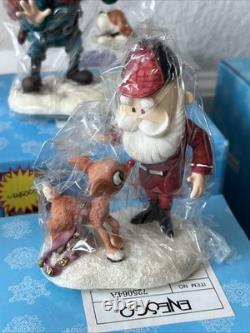 Rudolph And The Island Of Misfit Toys Enesco RETIRED 8 Different Figurine Lot