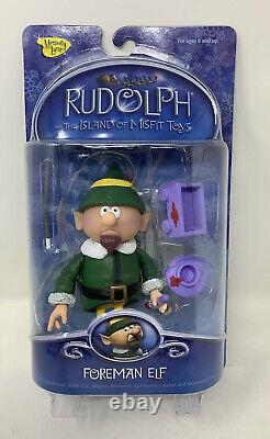 Rudolph Island of Misfit Toys 6 Action Figures All NIB