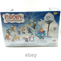 Rudolph the Red-Nosed Reindeer Humble Bumble and Friends Figurines Set VGC w Box