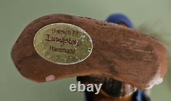 SIMPICH Character Elf LIVINGSTON 6.5 Handmade Gold Sticker EUC Monocle