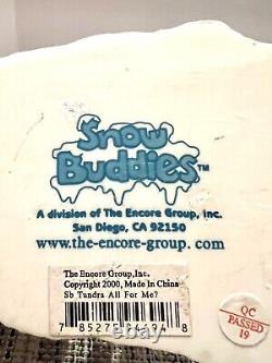 SNOW BUDDIES 1998-2000 Encore Group FIGURINES Lot of 8. Vtg