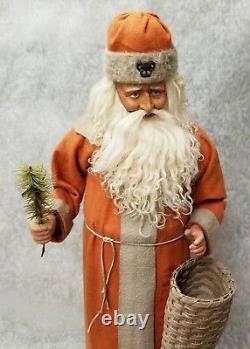 Saint Nicholas Santa by Two Sisters Studios NEW Christmas Candy Container 26
