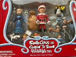 Santa Claus Is Comin' To Town Action Figure Trio Memory Lane