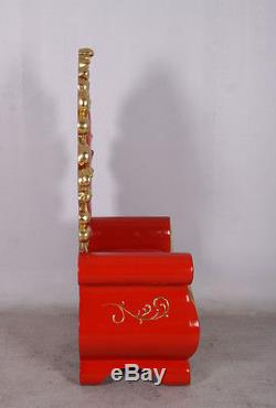 Santa Claus North Pole Grande Scale Throne Chair Christmas Design Toscano