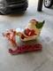 Santa Claus Sleigh With Reindeer Christmas Decoration Set Grand Ventures