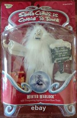 Santa Claus is Comin To Town Memory Lane WINTER WARLOCK Figure 2004 Unopened Box