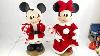 Santa S Best Mickey U0026 Minnie Mouse 24 Animated Motionette Christmas Figures