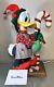 Santa's Best Disney Animated 22 Donald Duck Building Candy Cane