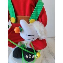 Santas Best goofy string light animated motionette RARE Xmas Decor