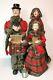 Set Of 4 Large Victorian Christmas Carolers- 24-36- Indoor, Family, Giant, New