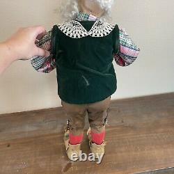 Signed 1988 Vintage Lynn West Designs Collectable 27 Christmas Musical Doll