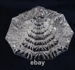 Signed Waterford Crystal Clear Christmas Tree Figurine 6.5