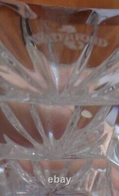 Signed Waterford Crystal Clear Christmas Tree Figurine 6.5