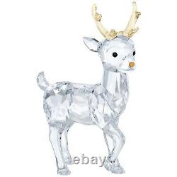 Swarovski Crystal'Santa's Reindeer' Figurine #5400072, Factory New