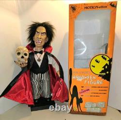 TELCO Halloween Motionettes 24 DRACULA Vampire Figure VIDEO