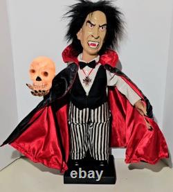 TELCO Halloween Motionettes 24 DRACULA Vampire Figure VIDEO