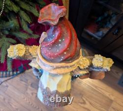 Tall 30.5 Puleo Fiber Optic Resin Moose Color Changing Winter Christmas Holiday