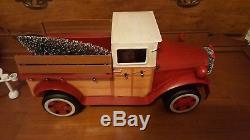 Target 2017 Large 9 Camper & Red Truck Wondershop Vintage Decor Christmas New