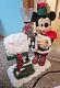 Telco 1995 Mickey Mouse Animated Mailbox Xmas Decor Motionette Works Great