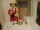 Telco 80's Scrooge Animated Lighted Motionette Figure Dickens Christmas Carol Vg