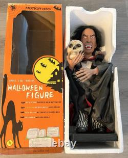 Telco DRACULA Motion-ette Animated 24 Figure Halloween 1987 Works WithBox Telco DRACULA Motion-ette Animated 24 Figure Halloween 1987 Works WithBox