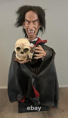 Telco DRACULA Motion-ette Animated 24 Figure Halloween 1987 Works WithBox Telco DRACULA Motion-ette Animated 24 Figure Halloween 1987 Works WithBox