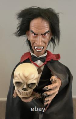 Telco DRACULA Motion-ette Animated 24 Figure Halloween 1987 Works WithBox Telco DRACULA Motion-ette Animated 24 Figure Halloween 1987 Works WithBox