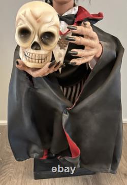 Telco DRACULA Motion-ette Animated 24 Figure Halloween 1987 Works WithBox Telco DRACULA Motion-ette Animated 24 Figure Halloween 1987 Works WithBox
