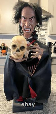 Telco DRACULA Motion-ette Animated 24 Figure Halloween 1987 Works WithBox Telco DRACULA Motion-ette Animated 24 Figure Halloween 1987 Works WithBox