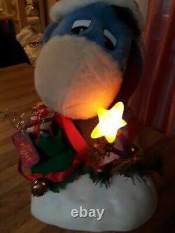 Telco Motion-ettes Disney Eeyore Animated Lighted Christmas Figure Decor