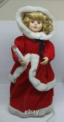 Telco Motionettes 24 Santa Angel & Christmas Girl Tested Work Animated & Light