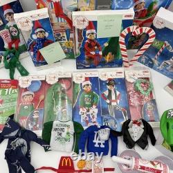 The Elf On The Shelf Large Accessory, Clothing, Props, Activities Lot New & Used