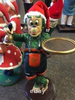 The Grinch Butler Life Size Statue Holiday Christmas Display Decor Figurine