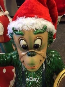 The Grinch Butler Statue Holiday Christmas Display Decor Butler Figurine