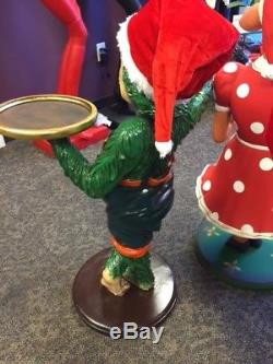 The Grinch Butler Statue Holiday Christmas Display Decor Butler Figurine