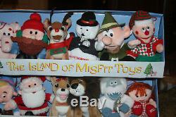 The Island of Misfit Toys Plush Dolls from Rudolph the Red Nosed Reindeer