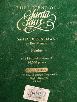 The Legend Of Santa Claus Santa, Dusk & Dawn by Ken Memoli FREE SHIPPING