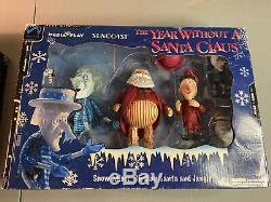 The Year Without A Santa Claus 2 sets! Heat Snow Miser Jingle Jangle Palisades
