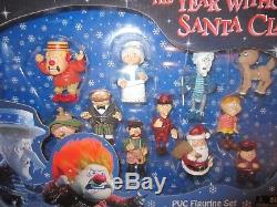 The Year Without A Santa Claus PVC Figure Set NEW Mint in Box Heat Snow Miser