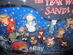 The Year Without A Santa Claus PVC Figure Set NEW Mint in Box Heat Snow Miser