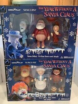 The Year Without A Santa Claus. Snow M, Heat Miser, Mrs. Claus, Jingle, Jangle