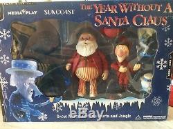 The Year Without A Santa Claus. Snow M, Heat Miser, Mrs. Claus, Jingle, Jangle