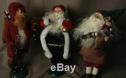 Three Christmas Caroler Dolls The Carolers Byers' Choice Ltd