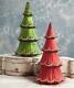 Traditional Mercury Glass Christmas Trees Red And Green Colors
