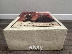 Traditions Animated Victorian Christmas Carolers 27 90s Green Vintage Excellent