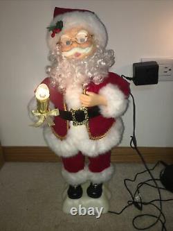 Trim A Home Animated Mr. & Mrs. Claus & Light Post Lighted Motion Adapter Used