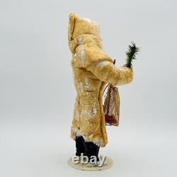 Twins Feather Trees Christmas Santa 1989 Figurine Belsnickel Santa Claus