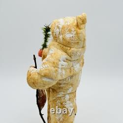 Twins Feather Trees Christmas Santa 1989 Figurine Belsnickel Santa Claus
