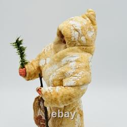 Twins Feather Trees Christmas Santa 1989 Figurine Belsnickel Santa Claus